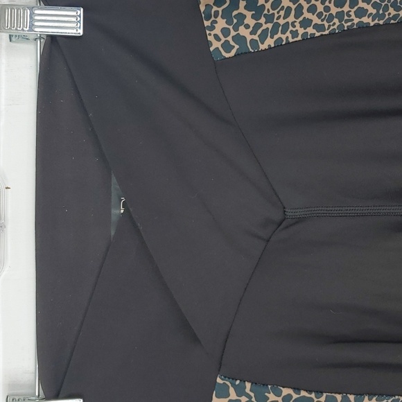 Beach Riot Sport Leggings Tori Cheetah Leopard Print Crossover Waist Womens S - Picture 4 of 10